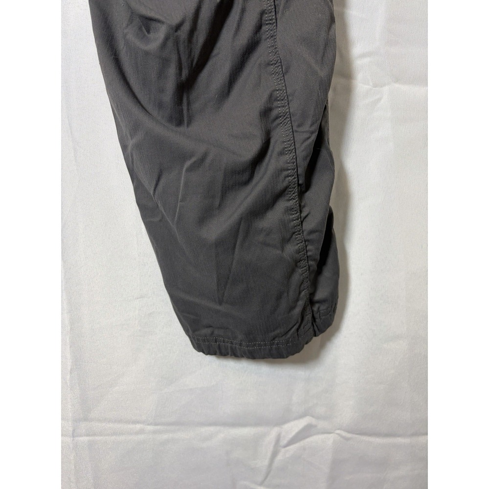 The North Face Womens Capri Cropped Pants Grey Drawstring Nylon Size M - Picture 8 of 16